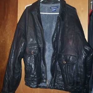 Mens leather jacket